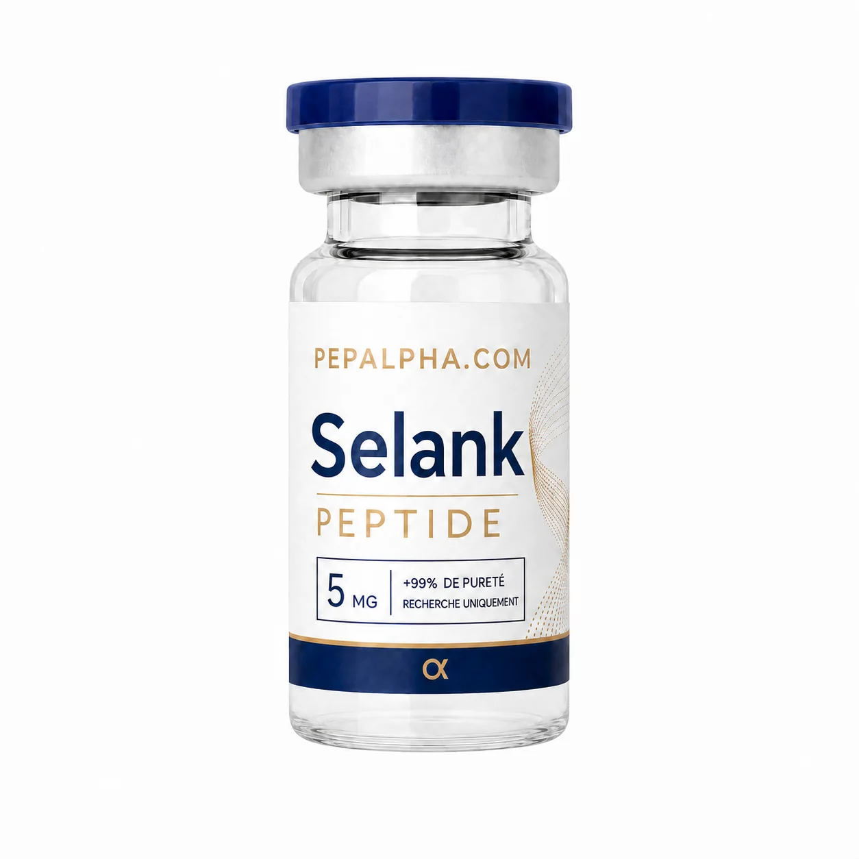 Flacon Selank de la collection de recherche PePAlpha